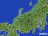 北陸地方のアメダス実況(風向・風速)(2024年08月31日)