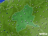 群馬県のアメダス実況(風向・風速)(2024年08月31日)