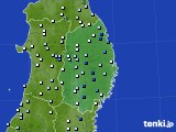 岩手県のアメダス実況(降水量)(2024年09月02日)