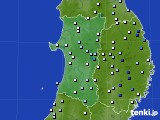 秋田県のアメダス実況(降水量)(2024年09月02日)