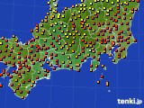 2024年09月02日の東海地方のアメダス(気温)