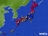 アメダス実況(日照時間)(2024年09月03日)