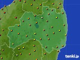 福島県のアメダス実況(気温)(2024年09月04日)