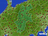 長野県のアメダス実況(気温)(2024年09月04日)