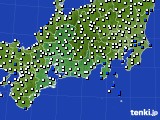 東海地方のアメダス実況(風向・風速)(2024年09月04日)