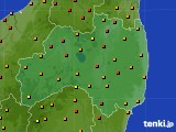 福島県のアメダス実況(気温)(2024年09月05日)