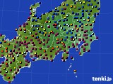 関東・甲信地方のアメダス実況(日照時間)(2024年09月08日)