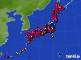アメダス実況(日照時間)(2024年09月08日)