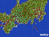 東海地方のアメダス実況(気温)(2024年09月08日)
