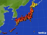 アメダス実況(気温)(2024年09月10日)