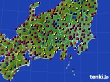 関東・甲信地方のアメダス実況(日照時間)(2024年09月11日)