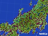 北陸地方のアメダス実況(日照時間)(2024年09月11日)