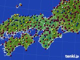 近畿地方のアメダス実況(日照時間)(2024年09月11日)