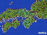 近畿地方のアメダス実況(日照時間)(2024年09月12日)