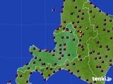 道央のアメダス実況(日照時間)(2024年09月12日)