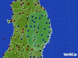 岩手県のアメダス実況(日照時間)(2024年09月12日)