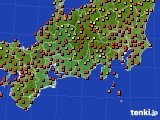 東海地方のアメダス実況(気温)(2024年09月13日)