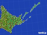 道東のアメダス実況(気温)(2024年09月13日)