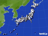 2024年09月13日のアメダス(風向・風速)