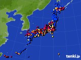 アメダス実況(日照時間)(2024年09月14日)