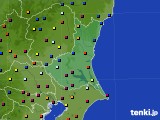 2024年09月14日の茨城県のアメダス(日照時間)