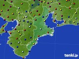 2024年09月14日の三重県のアメダス(日照時間)