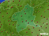 群馬県のアメダス実況(気温)(2024年09月14日)
