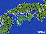 四国地方のアメダス実況(日照時間)(2024年09月15日)