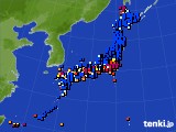 アメダス実況(日照時間)(2024年09月15日)
