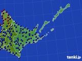 2024年09月15日の道東のアメダス(日照時間)