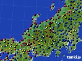 北陸地方のアメダス実況(日照時間)(2024年09月16日)