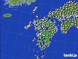 九州地方のアメダス実況(風向・風速)(2024年09月19日)