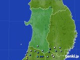 秋田県のアメダス実況(降水量)(2024年09月20日)