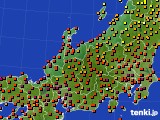 2024年09月20日の北陸地方のアメダス(気温)