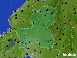 岐阜県のアメダス実況(気温)(2024年09月20日)