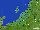 新潟県のアメダス実況(降水量)(2024年09月21日)