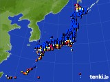 アメダス実況(日照時間)(2024年09月21日)