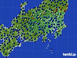 関東・甲信地方のアメダス実況(日照時間)(2024年09月22日)