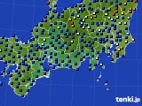 東海地方のアメダス実況(日照時間)(2024年09月22日)