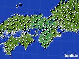 近畿地方のアメダス実況(風向・風速)(2024年09月23日)