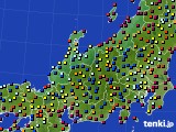 北陸地方のアメダス実況(日照時間)(2024年09月24日)
