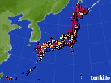 アメダス実況(日照時間)(2024年09月24日)