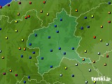 群馬県のアメダス実況(日照時間)(2024年09月24日)