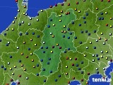 長野県のアメダス実況(日照時間)(2024年09月24日)