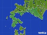 道南のアメダス実況(風向・風速)(2024年09月25日)