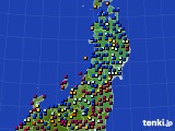 東北地方のアメダス実況(日照時間)(2024年09月26日)