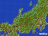 北陸地方のアメダス実況(気温)(2024年09月26日)