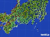 東海地方のアメダス実況(日照時間)(2024年09月27日)