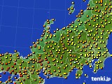 2024年09月27日の北陸地方のアメダス(気温)