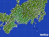 東海地方のアメダス実況(風向・風速)(2024年09月28日)